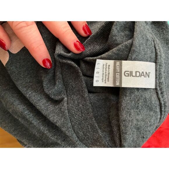 In My Jonas Brothers Era Graphic T-Shirt L Gray Music Retro - Picture 5 of 5